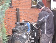 2016-04-06 12-09-22 - IMG 6115  Færdig efter 3½ time. Det ene hjul af dobbelthjulet måtte pilles af for at komme ud.